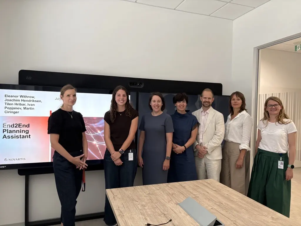 Nora Withrow Concludes First-Ever Fellowship at Novartis Mengeš