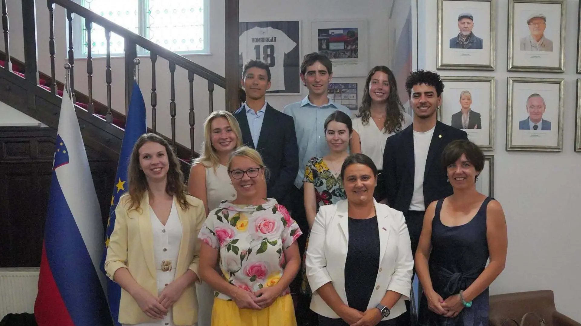 ASEF Visit Slovenia Fellows 2026 Gather at Government Office for Slovenians Abroad